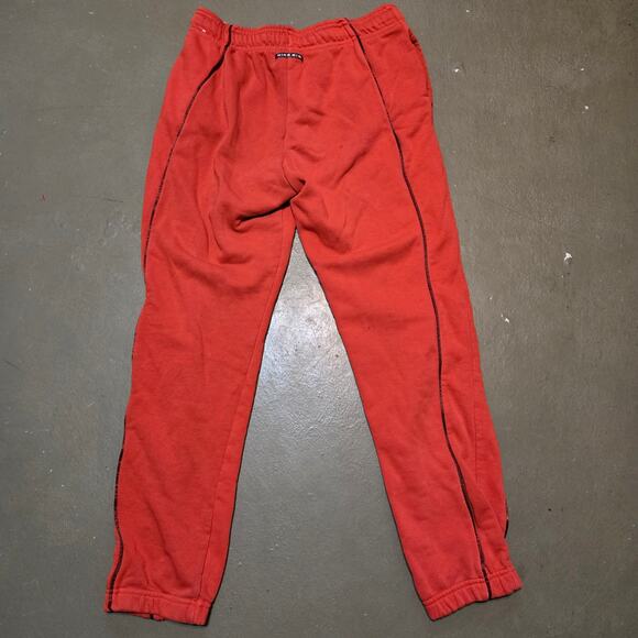Nike Air Mid Rise Fleece Joggers in Light Crimson Women's Size Small - Picture 4 of 8